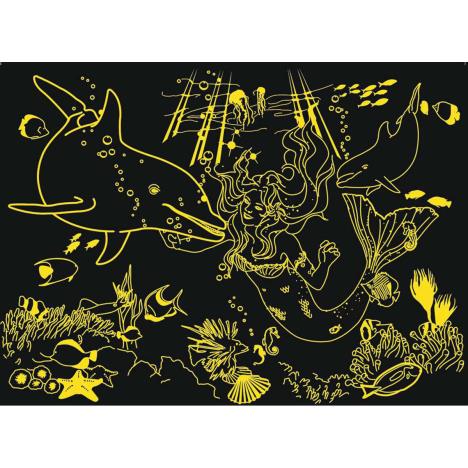 Underwater Paradise XXL 200pc Glow In The Dark Jigsaw Puzzle Extra Image 2